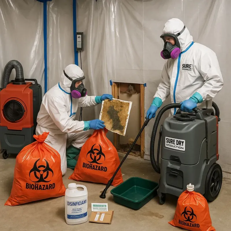 Contaminated Water Handling Protocols process in Marion County, AR